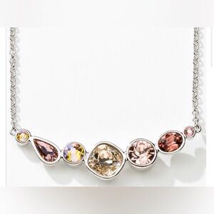 Line in the Sand Neckkace Swarovski Crystal BNIB